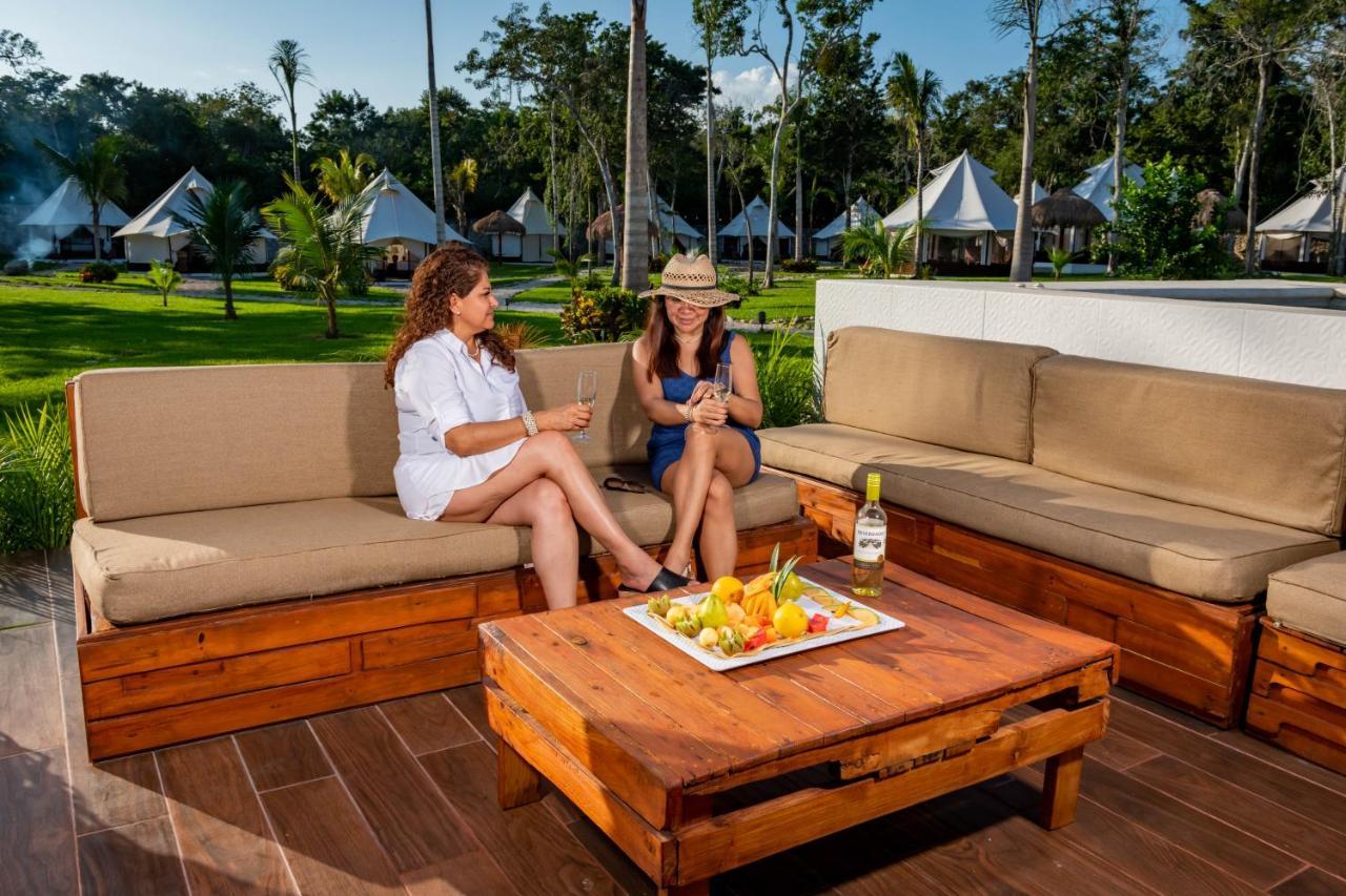 Xakluum Eco Glampings Puerto Morelos Exterior foto