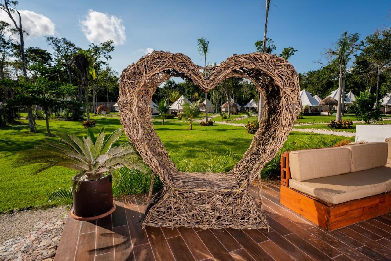 Xakluum Eco Glampings Puerto Morelos Exterior foto