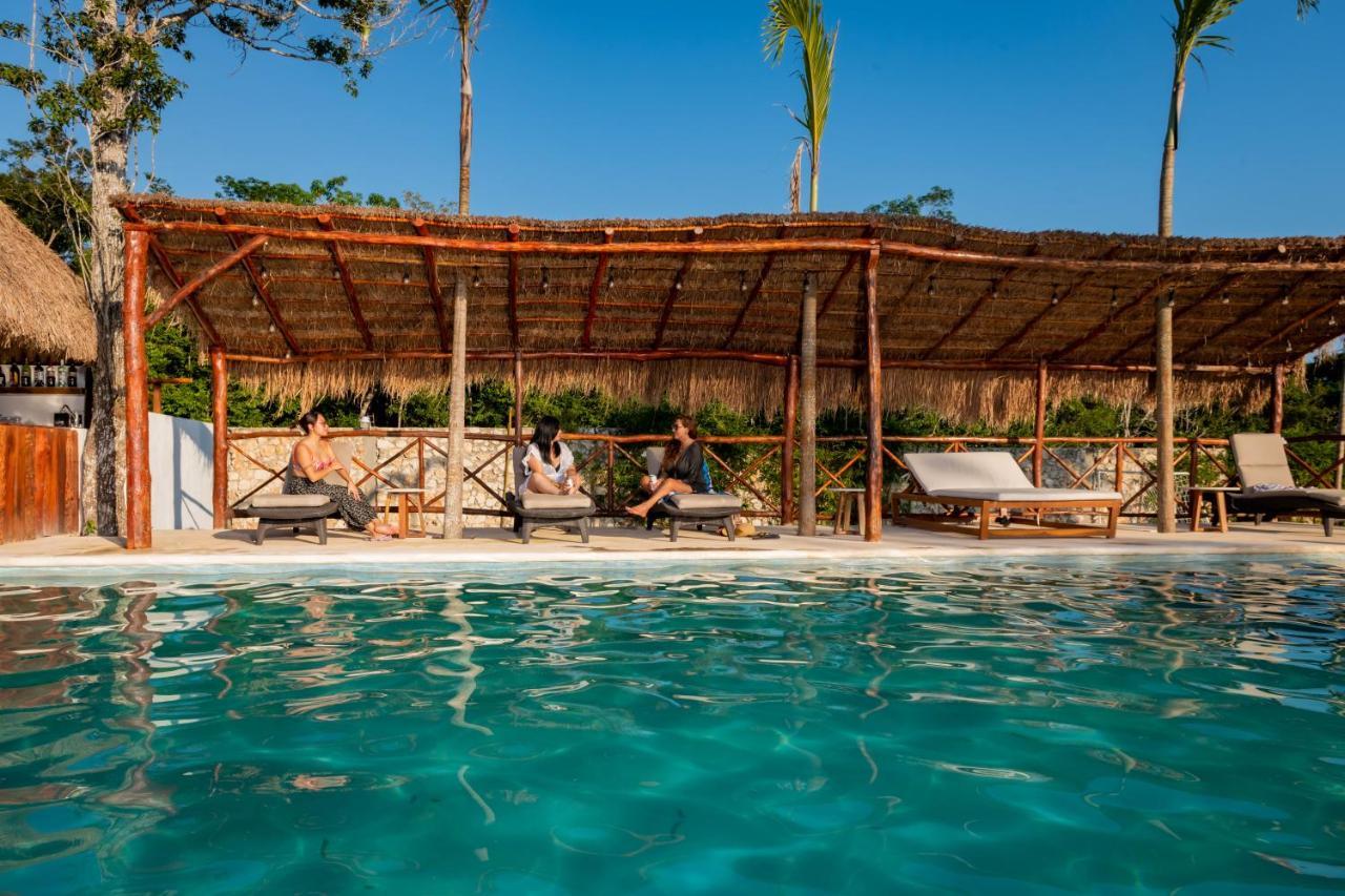 Xakluum Eco Glampings Puerto Morelos Exterior foto