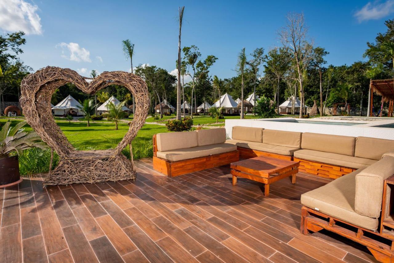 Xakluum Eco Glampings Puerto Morelos Exterior foto