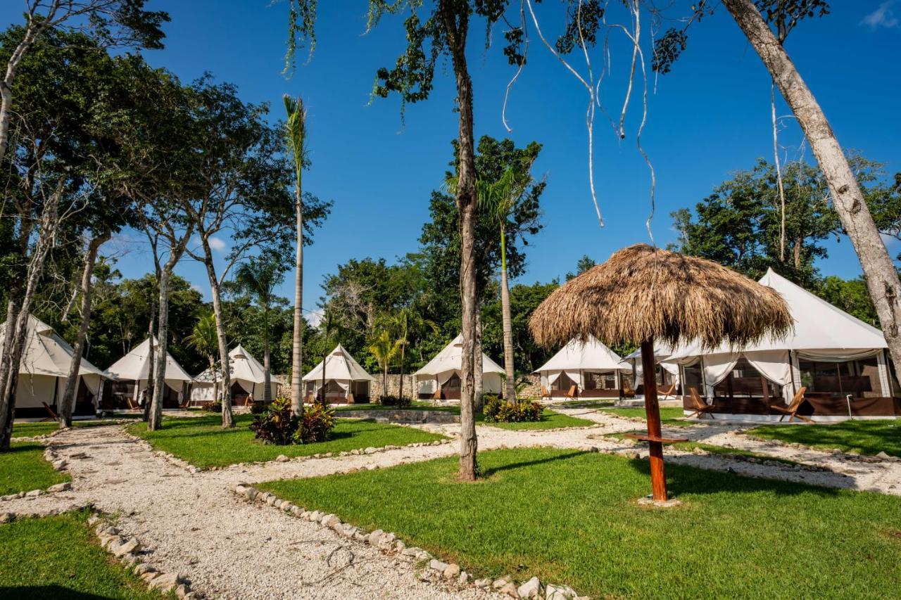 Xakluum Eco Glampings Puerto Morelos Exterior foto