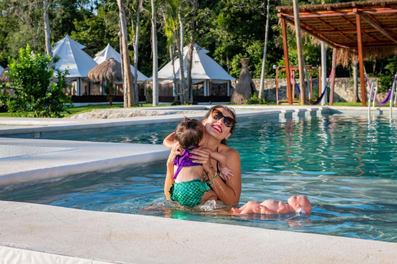 Xakluum Eco Glampings Puerto Morelos Exterior foto