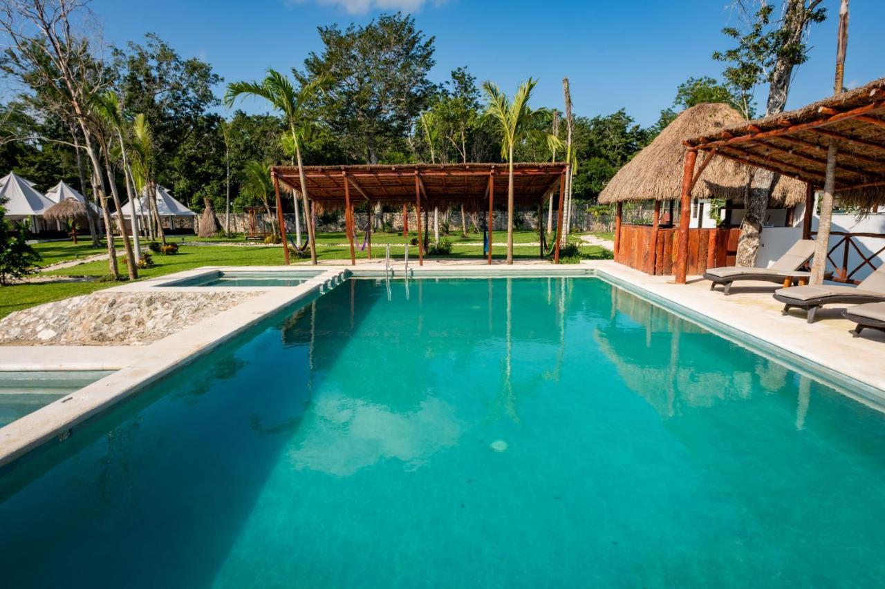 Xakluum Eco Glampings Puerto Morelos Exterior foto