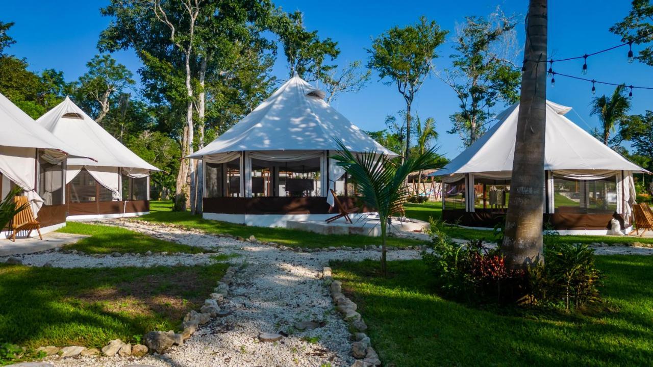Xakluum Eco Glampings Puerto Morelos Exterior foto