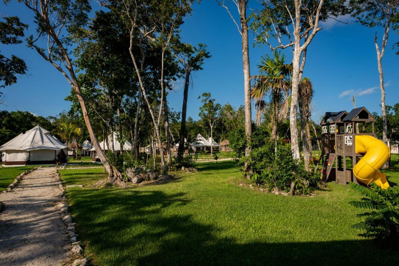 Xakluum Eco Glampings Puerto Morelos Exterior foto
