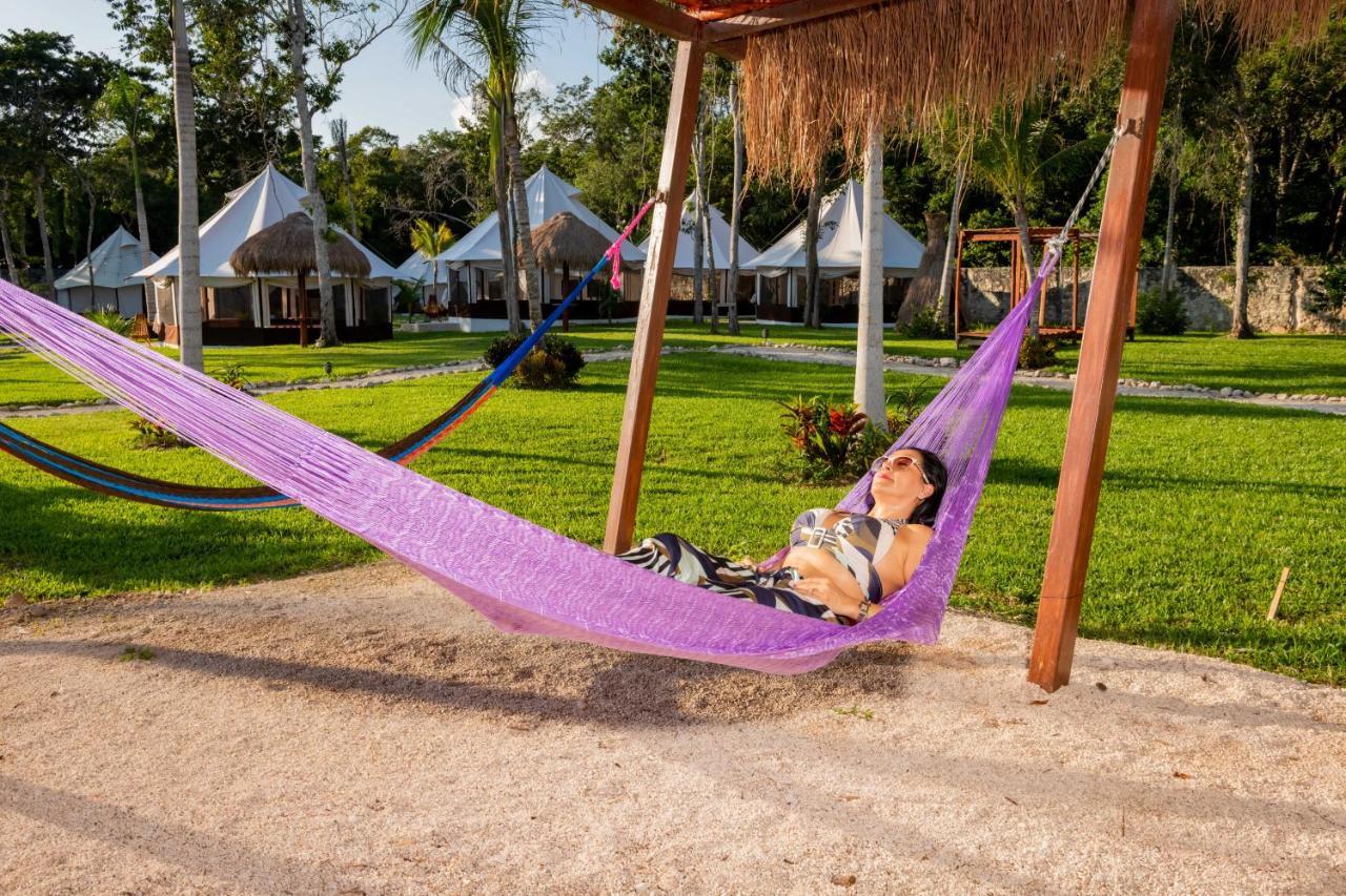 Xakluum Eco Glampings Puerto Morelos Exterior foto