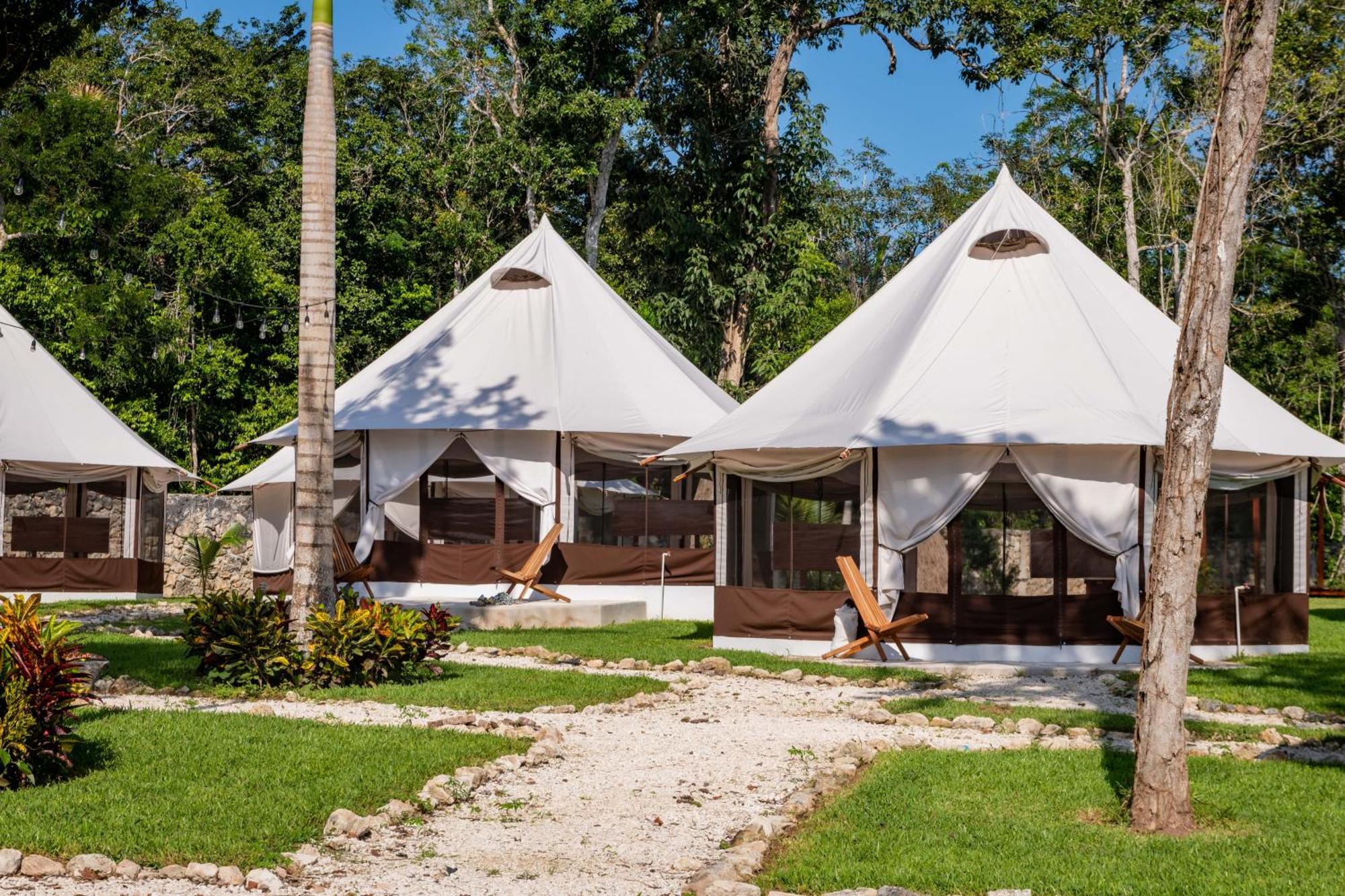 Xakluum Eco Glampings Puerto Morelos Exterior foto